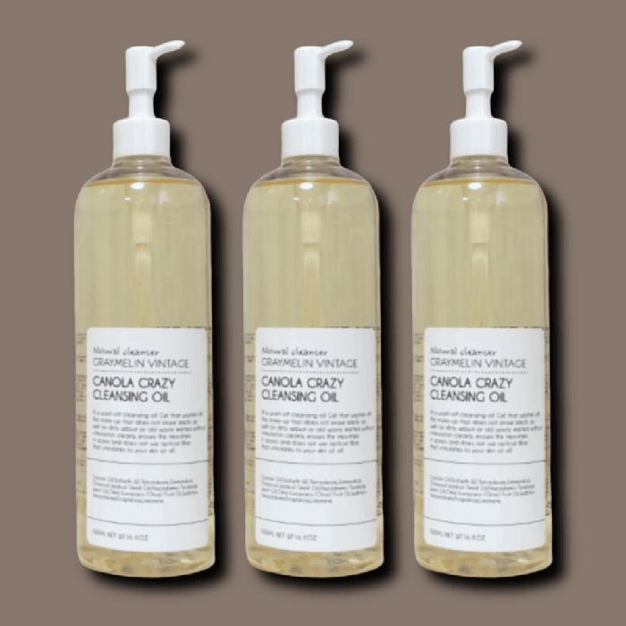 

Graymelin Canola Crazy Cleansing Oil 500ml x 3 (43477004)