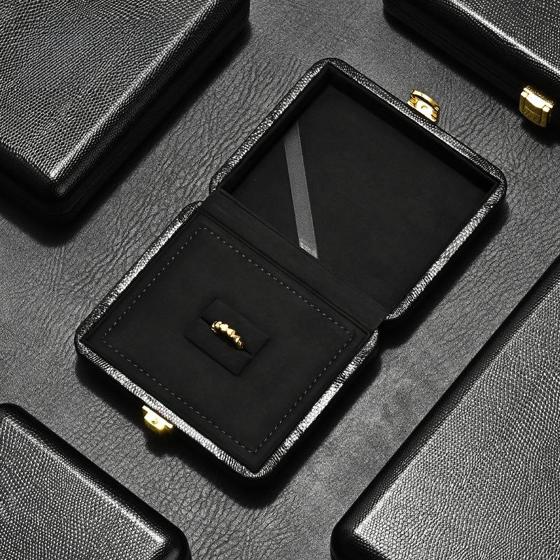 Light Luxury Jewelry Box Premium Leather Organizer for Rings, Necklaces & Earrings Display & Storage