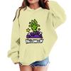 Kids' Halloween Print Hoodie - Casual Loose Fit Pullover Sweatshirt for Boys and Girls
