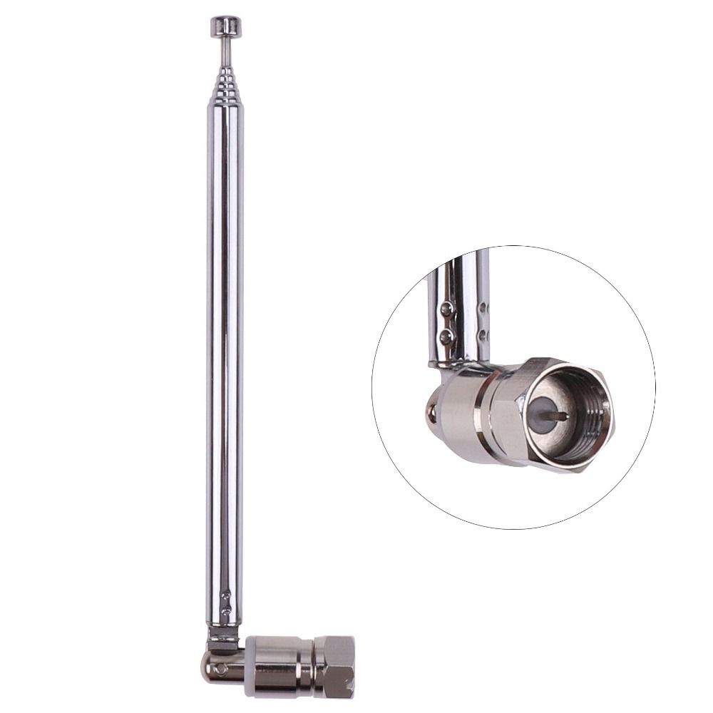 Portable Radio TV Replacement Parts Signal Receiver TV Tuner Aerial Adapter FM Radio Antenna