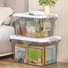 Plastic Plastic Box with Lid Organizing Box Practical Storage Box  Home & Garden