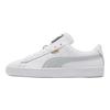 Puma Basket Classic 21 White Glacial Blue Unisex Sneakers 374923-12