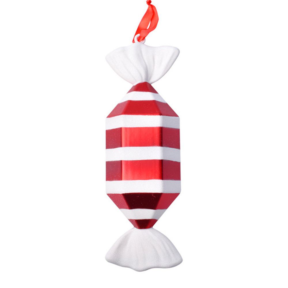 Niedlicher Süßer Weihnachtsbaumschmuck Heimdekoration Riesige Süßigkeiten Zuckerstange Weihnachtsdisplay-Werkzeuge