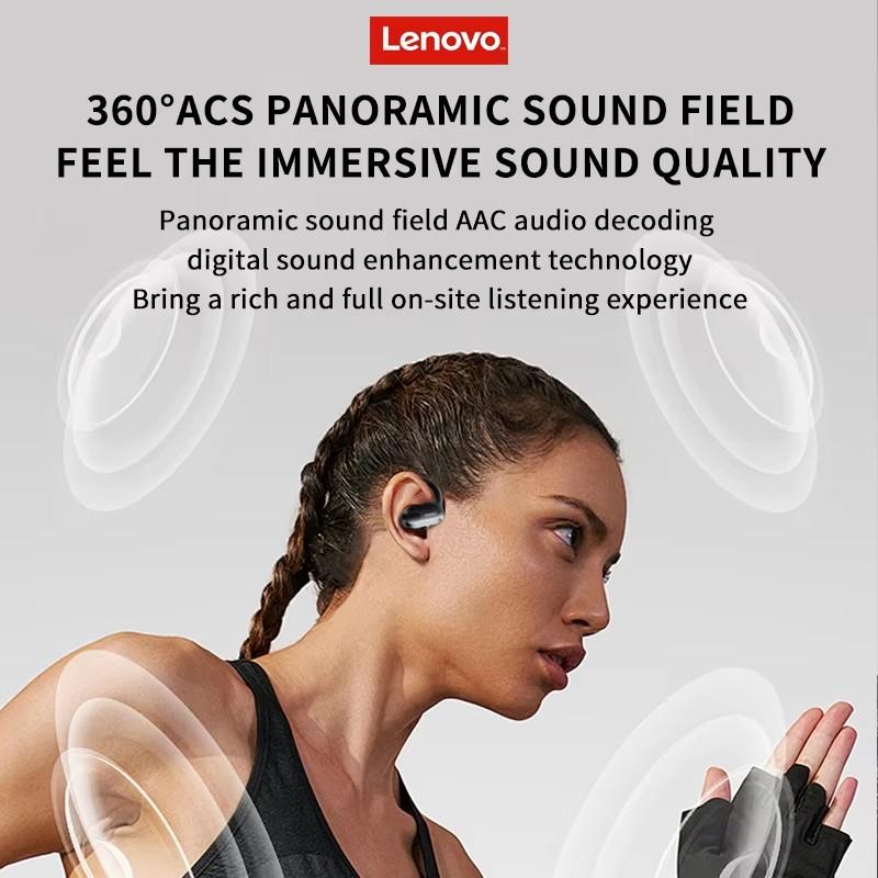 Lenovo XT80 OWS Drahtlose Bluetooth-Kopfhörer Wasserdichtes Sport-Headset LED-Leistungsanzeige Geräuschunterdrückung Gaming-Ohrhörer