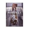 1pc frameless Canvas  MINDSET IS EVERYTHING Motivational Poster Lion Tiger Wolf Animal Wall Art Canvas  Print fo