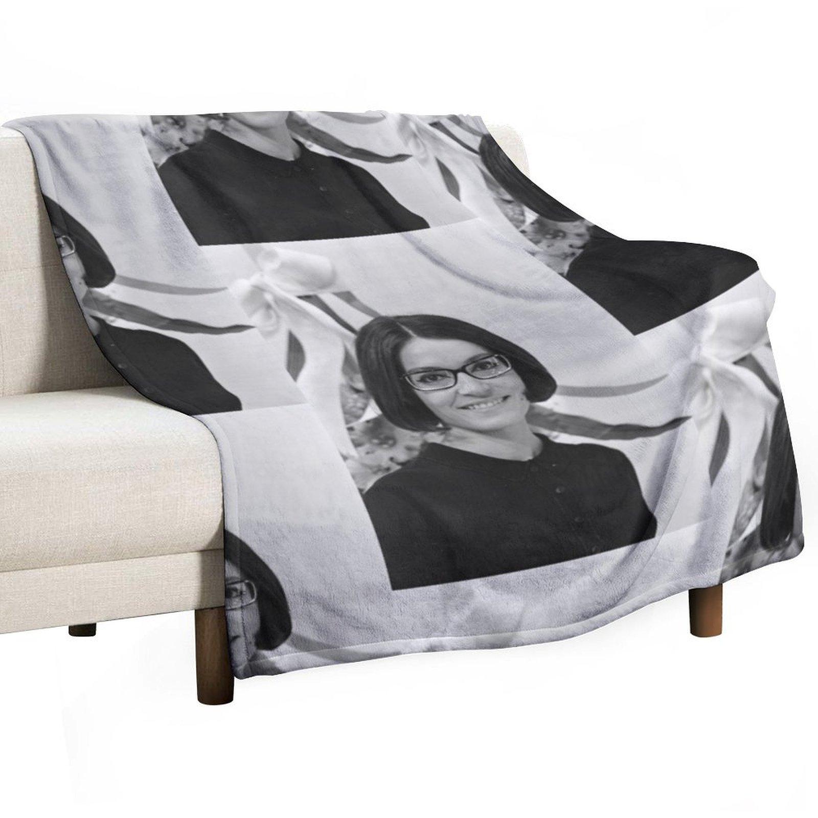 

Nana Mouskouri, the glorious Greek singer Throw Blanket Comforter Luxury St Summer Bed covers Blankets 30x40in