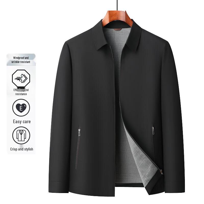 Di Bin Ze Men's Plus Size Business Casual Jacket