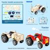 Science Experiment Diy Tractor Kit With Electric For Kids Educational Stem Activities