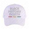 Black History Month BHM Day Cap Adult Graphic Baseball Cap Adjustable Streetwear Women Unisex Fashion Baseball Caps Peaked Hat