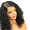 European American Wigs Women's Hoods Short Small Rolls Wavy Fluffy