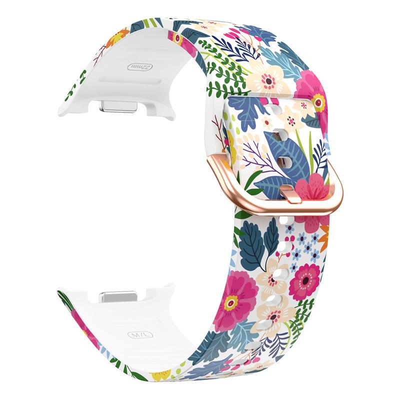 Printing Silicone Strap For Samsung Watch 8 Band Galaxy Watch 8 Classic Watchband Replacement No Gap Galaxy Watch 8 Correa