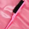 Brush Edge Control Brush Tearing Comb Plastic Hair Brush Nylon Teaser Hair Brush Three Row Salon Barber Household Backcombing Comb