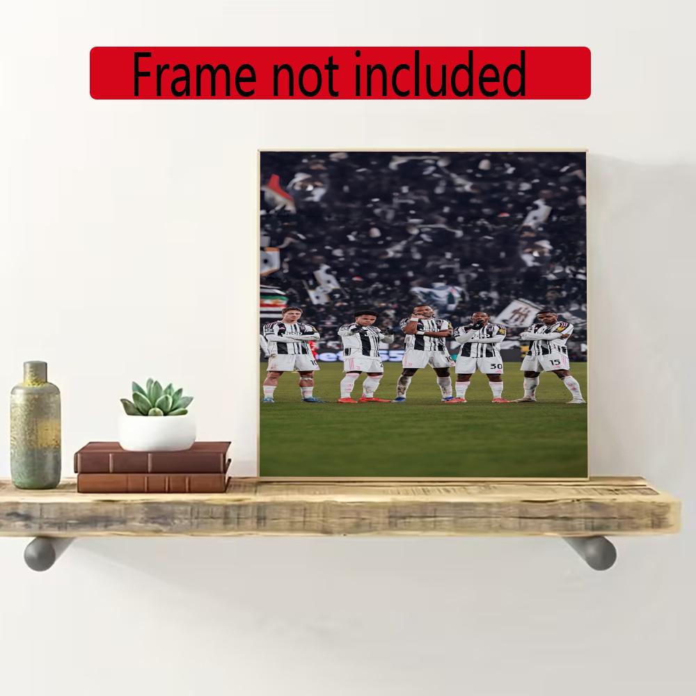 Juventus 5D Diy Diamond Painting Round Diamond Diy Frameless Holiday Artwork Suitable For Home Office Wall Decoration