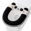 Panda Shape Toilet Seat Cover Thick Zipper Cushion Waterproof Non Slip Soft Comfortable Pad For Bathroom Accessories