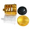 Motorcycle Aluminum Brake Fluid Reservoir Oil Cup Universal for Honda Replacement Part Rustproof Master Cylinder Oil Cup
