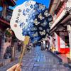 Ancient Style DIY Tie-Dye Cultural Fan - Hand-Crank Yunnan Souvenir.