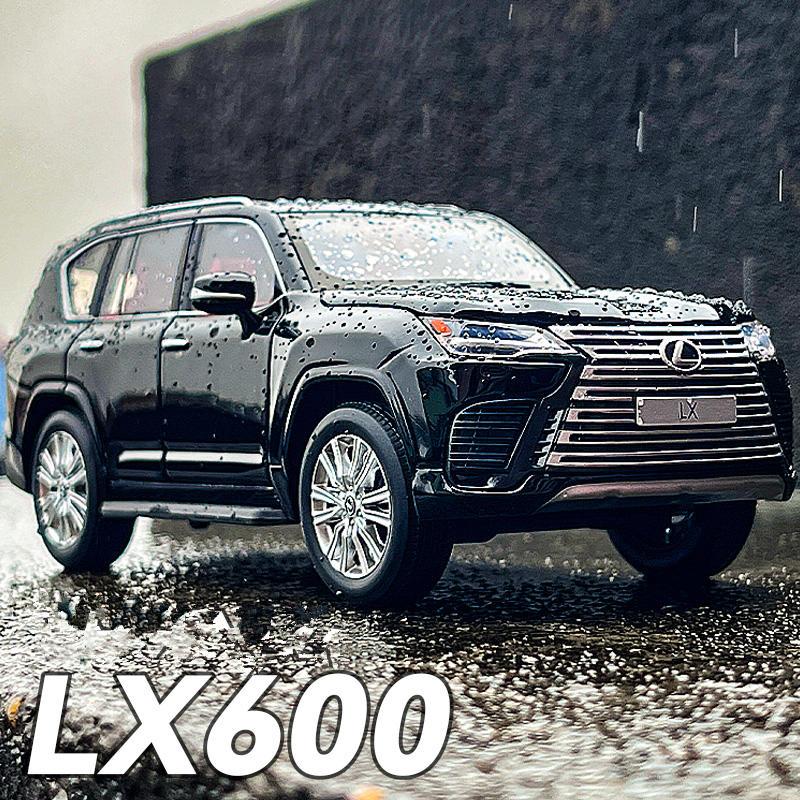 New 1/32 Lexus LX600 SUV Alloy Luxy Car Model Diecasts Metal Off-road Vehicles Car Model High Simulation with Light Childrens Toy Gift