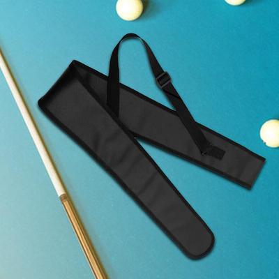 Leather Pool Cue Bag with Convenient Shoulder Strap