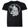 Elton John Rocket Man Cerchio Maglietta Uomo Musica Classica Band Rock Tee Nuova Nera