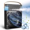 Portable Five-Hole Spray Cooling Fan with Humidifier for Office & Dorm