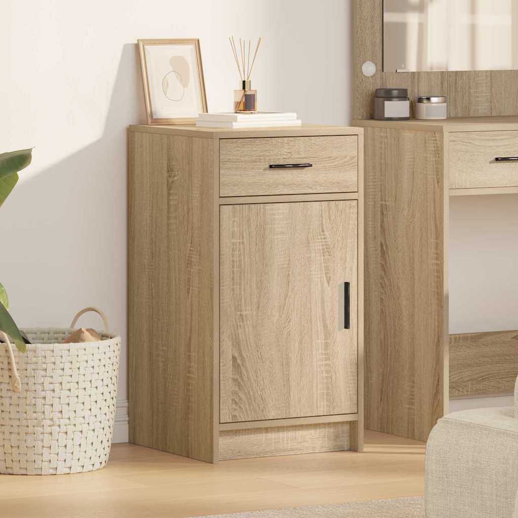 Sideboard Sonoma Oak 40 X 40.5 X 75 Cm Engineered Wood