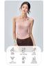 2026 Shockproof Sports Vest & Yoga Suit Set - Integrated Running Outerwear with Chest Pads