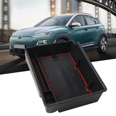 Uchwyt do schowka w centralnym podłokietniku samochodu do Hyundai Kona Elektro Kona EV organizer do konsoli środkowej sprzątanie
