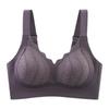 Women Seamless No Steel Ring Fixed Integrated Cup Gathered Push Up Bra