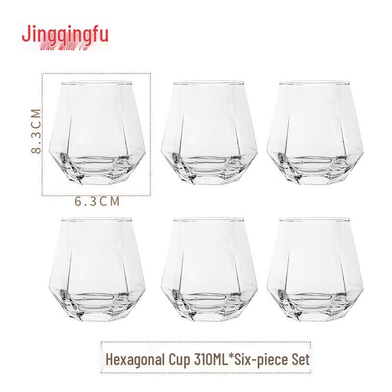 Jing Qing Fu Versatile Glass Drinkware Set