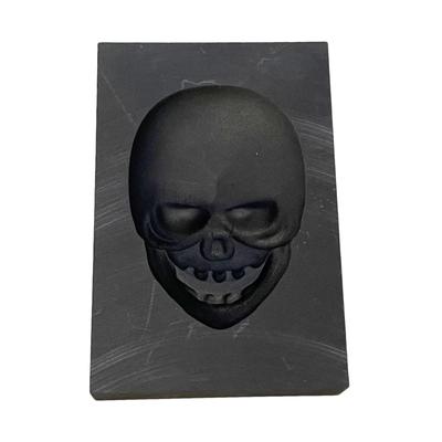 Forma grafitowa wlewek 3D Czaszka Do produkcji biżuterii Do topienia Odlewania Rafinacji