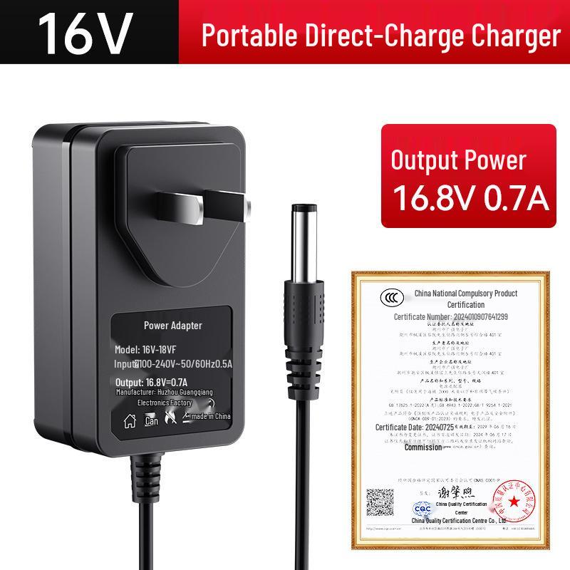 12V Cordless Drill with Lithium Battery Charger, Pistol Grip, and 16.8V/18V Battery for Rotary and Screwdriver Tasks