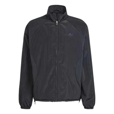 Originals Adicolor Années 2000 Couleur Unie Chaud Confortable Coupe-vent Anti-poussière Veste Homme Veste Noir JC6221