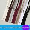 Antique Bronze Water Drop Head Nylon Zipper for DIY Bags & Handbags - Multi-color, No. 3, Closed-End