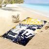 Name Custom Pumas Fc Print Beach Towel, Large Soft Quick Dry Towel for Beach Camping Swimming