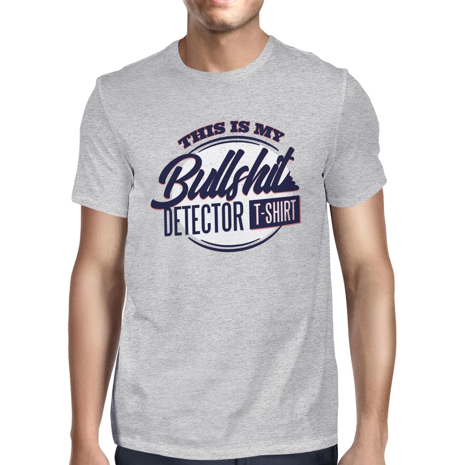 1Tee Mens Bullshit Detector T-Shirt T-Shirt S
