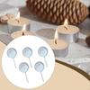 5 Pieces Candle Spoon Essential Oil Burner Tray Holder Tealight for Studio