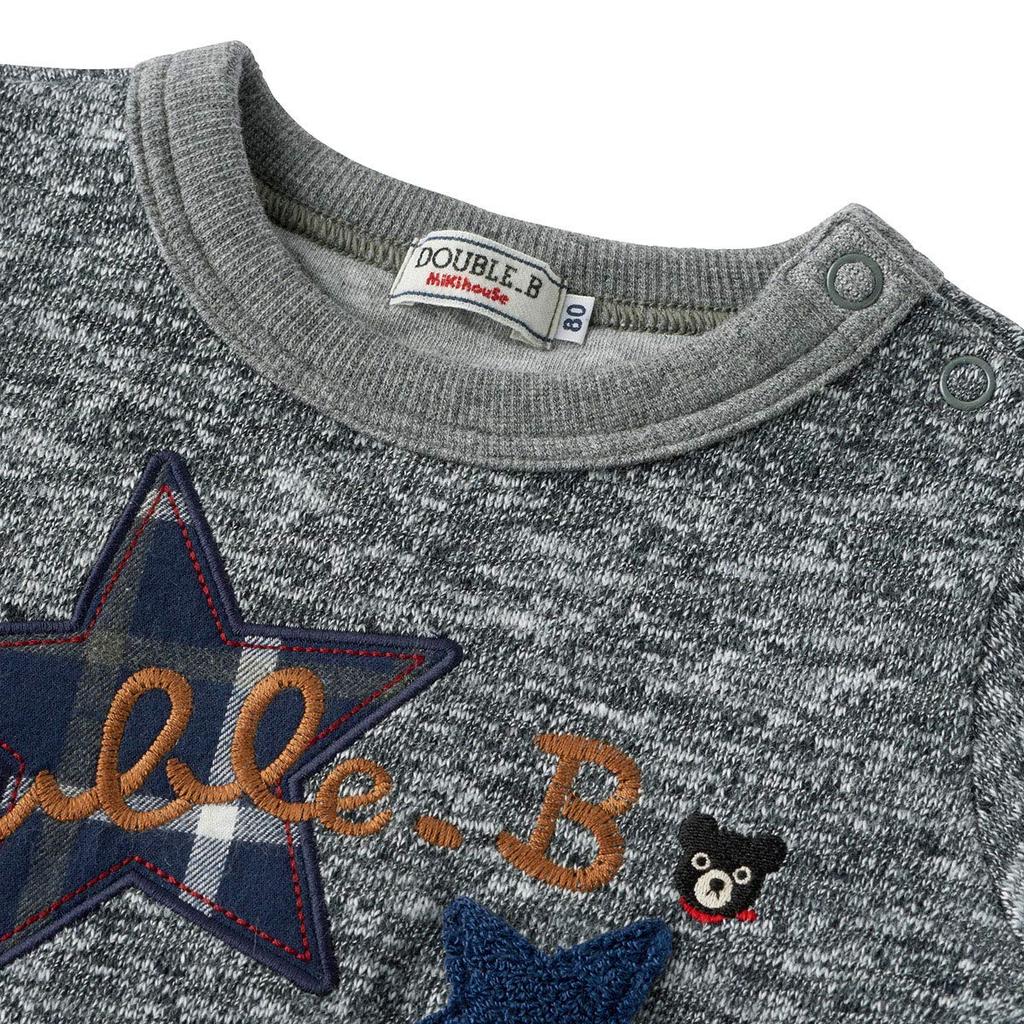 MIKIHOUSE Trainer 110cm Charcoal Gray DOUBLE_B 63-5605-269