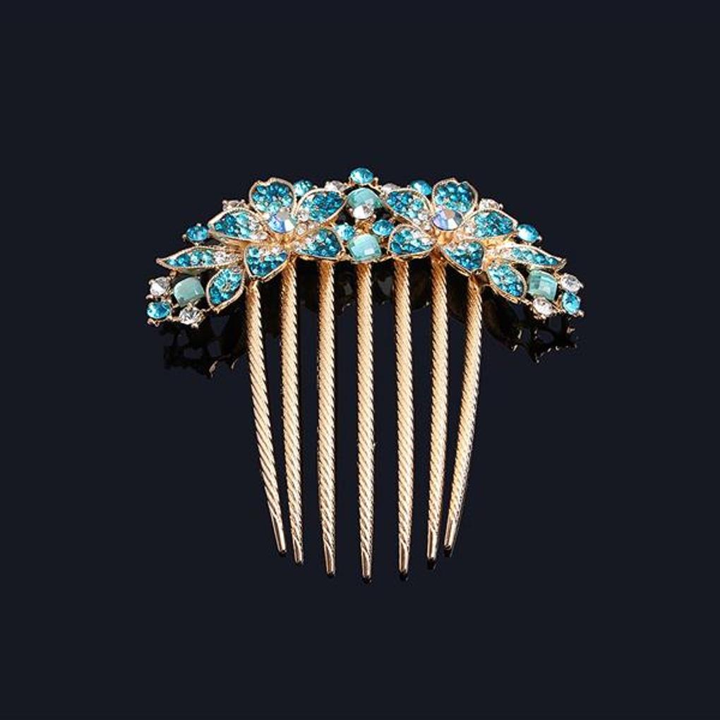 Nep Point Hairpin (Blue) / Hair Ornament Back Pin