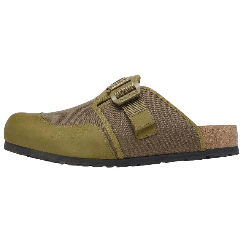 Birkenstock Boston Rubber Birkenstock Shoes Men s Pine Green Narrow 1028322 44