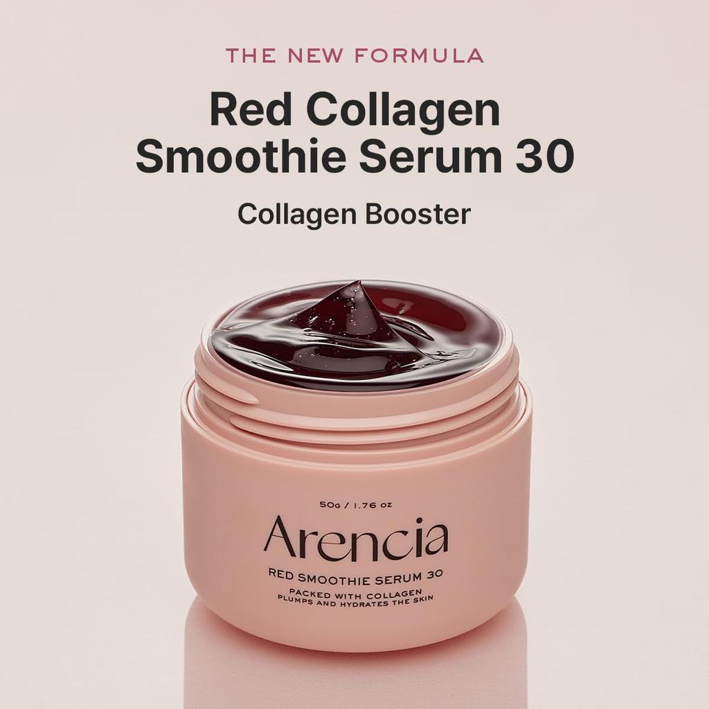 arencia Overnight Red Smoothie Face Mask Serum 50g