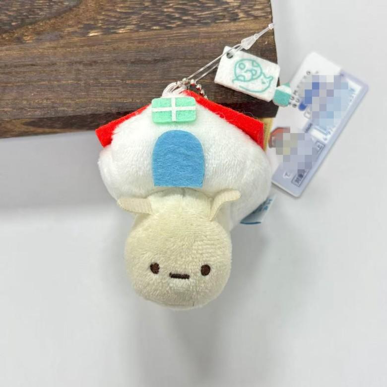 Animal Plush Dolls: Cats, Penguin, Pork Cutlet, and Bear. Hand-Held Bags & Charms