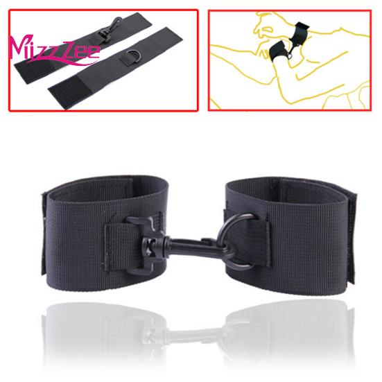 Kajdanki erotyczne Ograniczenie nadgarstków Mankiety na kostkach Dorosła para SM Udostępnianie zabawek erotycznych