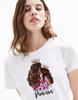 Women T Shirt Mama And Baby Boy Love Life Print T Shirt Harajuku Kawaii Streetwear White