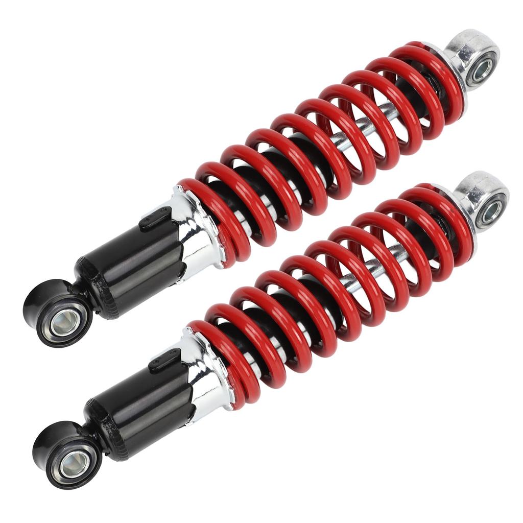 2 Pcs Motorcycle Shock Absorber 250mm Suspension Damper for 50cc‑125cc Dirt Pit Bike ATV Go Kart