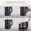 European Standard 2L Electric Kettle, Stainless Steel, 1500W, Auto Power-Off