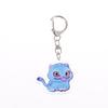 5Pcs Cartoon Huntrix Saja Boys Derpy Tiger Acrylic Keychains Ring Double-Sided Key Chain Jewelry Demon Hunters Love Gifts