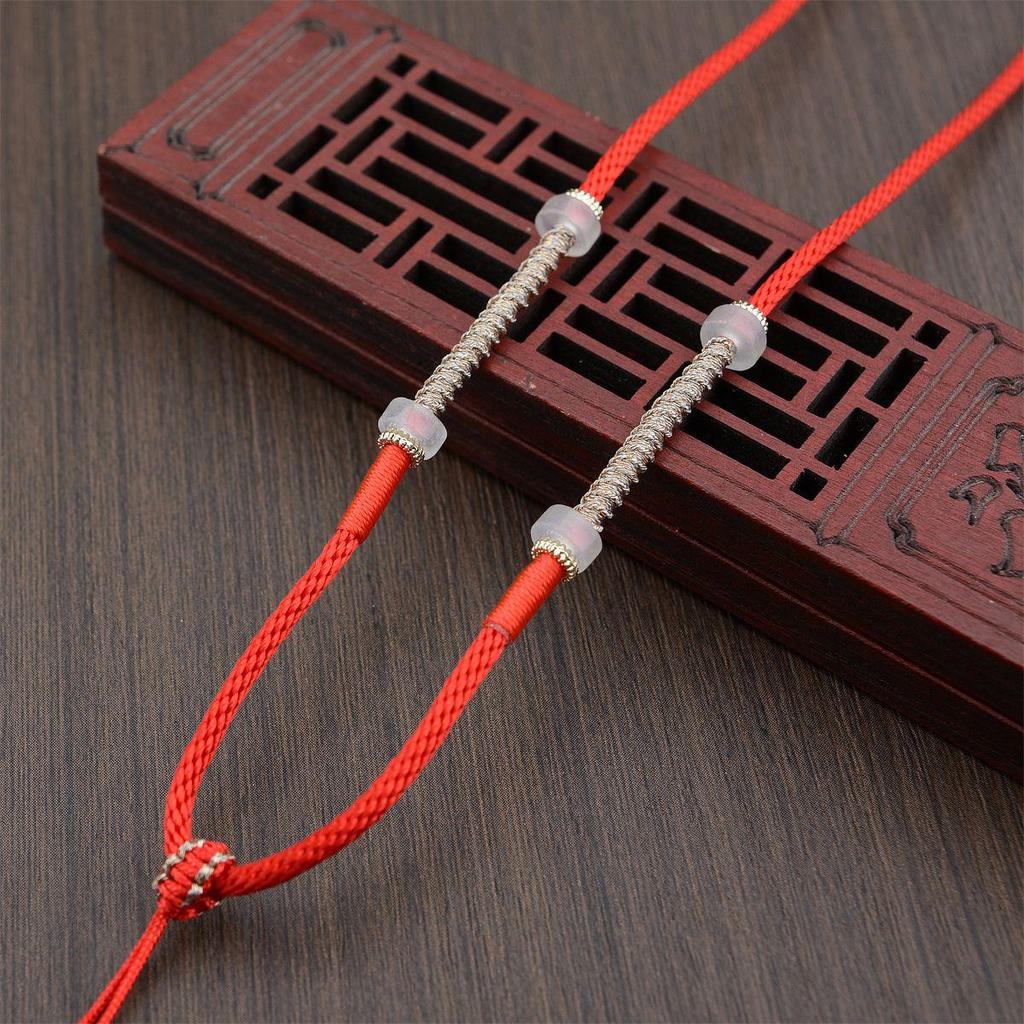 Premium Handwoven Qiankun Pendant Cord: Artisanal Knot Necklace Rope