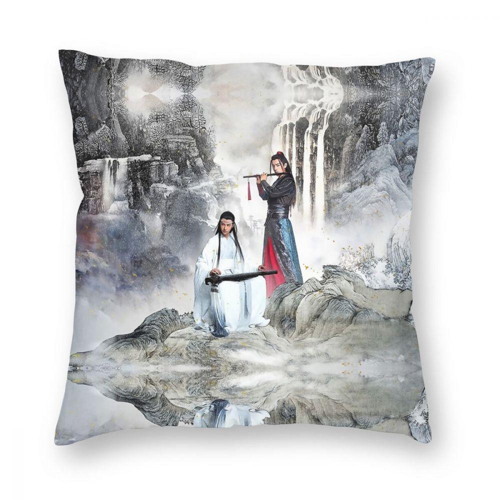 Greenland Make America Go Away  Throw Pillow Cover Polyester Throw Pillow MAGA   Customized Pillowcase