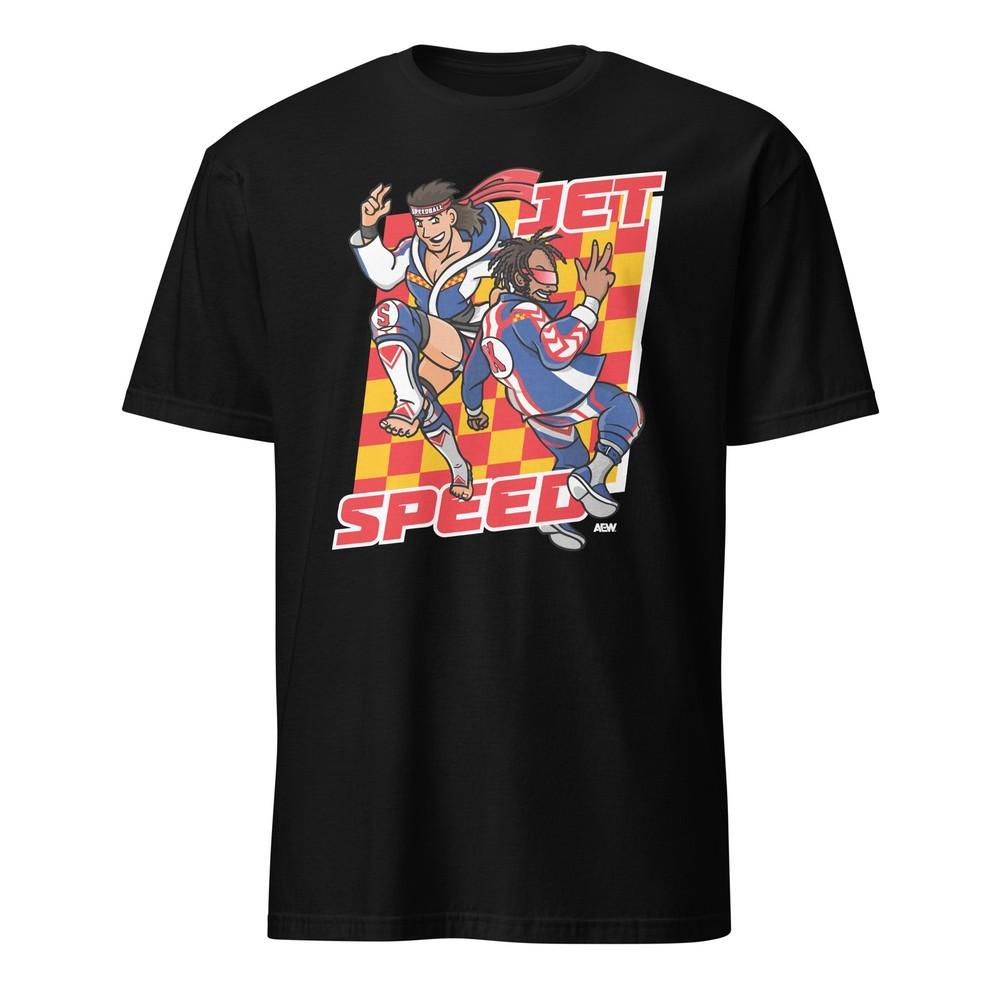 

JetSpeed Mach 1 Official AEW TShirt Unisex T-Shirt XL