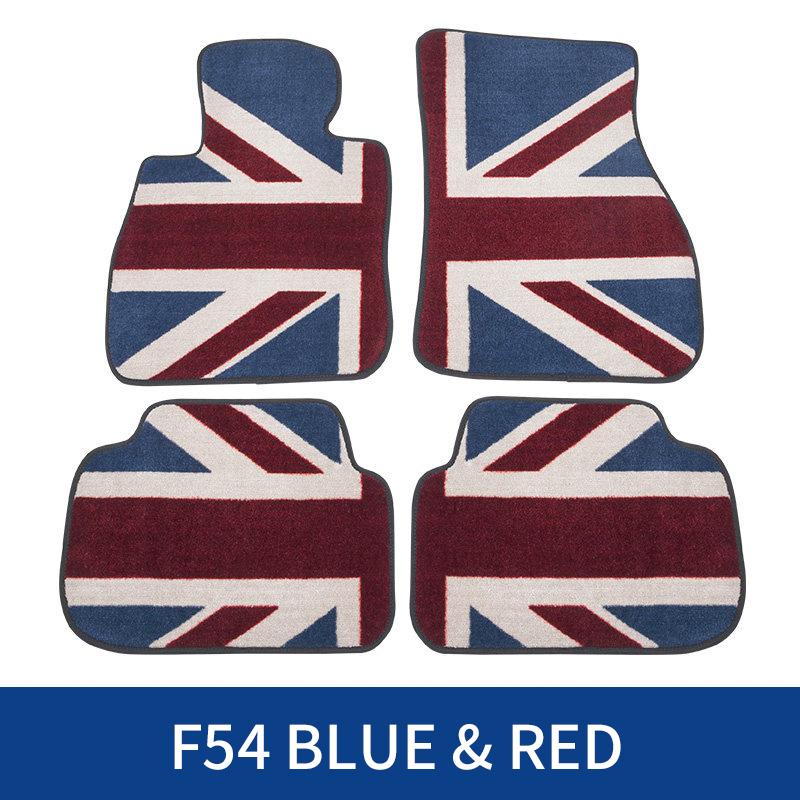 Left Hand Drive Car Floor Mats Foot Carpets For Mini Cooper ClBUMAN F54 3 Doors JCW F56 5 Doors F55 COUNTRYMAN F60  CABRIO F57